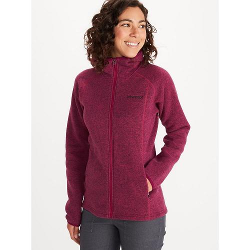 Marmot Torla Jackets - Womens Fleece Red CA5327640 Canada